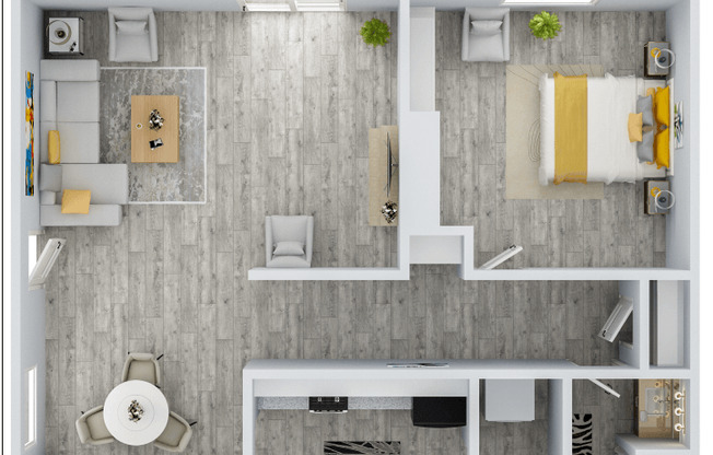 1 bed, 1 bath, $1,495