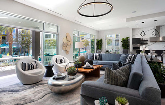 Clubroom Kitchen  at Rivue, Chula Vista, 91915