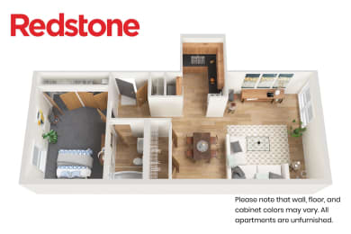 1 bed, 1 bath, 616 sqft, $1,675