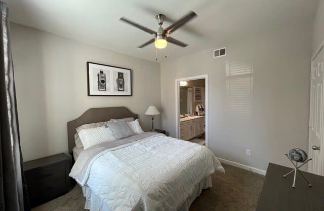 Bedroom with Bathroom at Saulet, New Orleans, LA, 70130