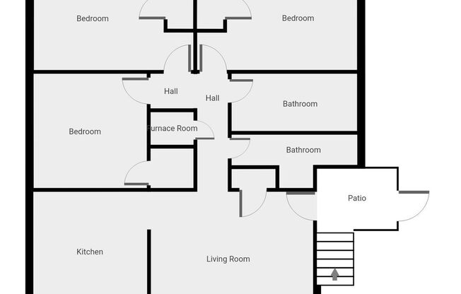 3 beds, 1.5 baths, 1,105 sqft, $990, Unit 09