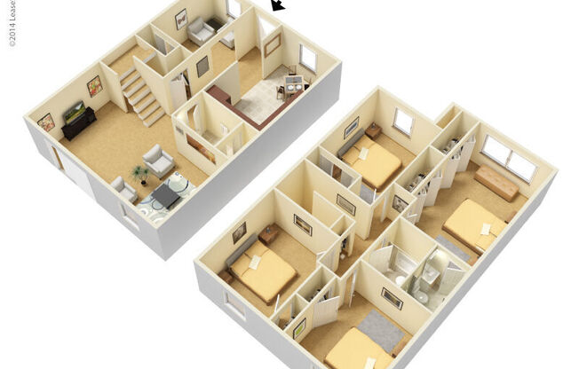 4 beds, 2.5 baths, 1,536 sqft, $4,163