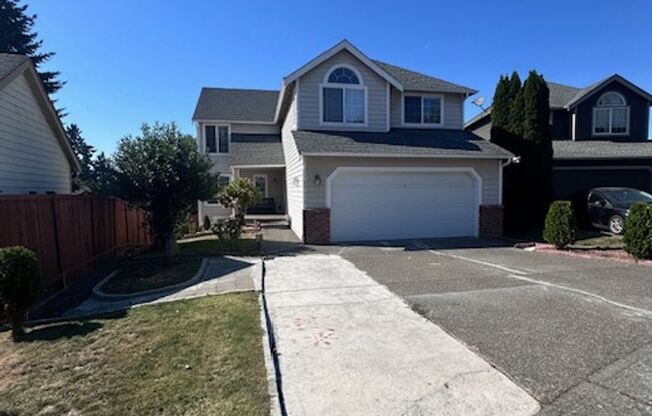 5 bedroom featuring 2 Master suites with walk in closets!