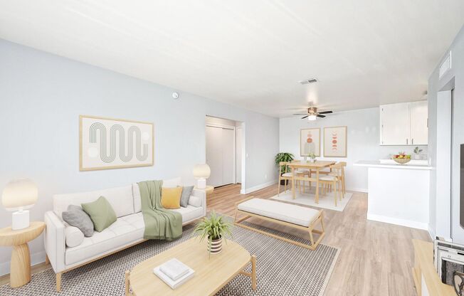 2 beds, 2 baths, 940 sqft, $1,600, Unit 107