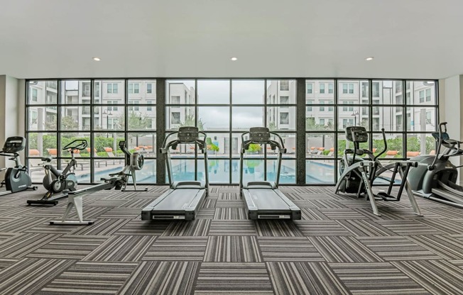 The Callie apartments onsite fitness center
