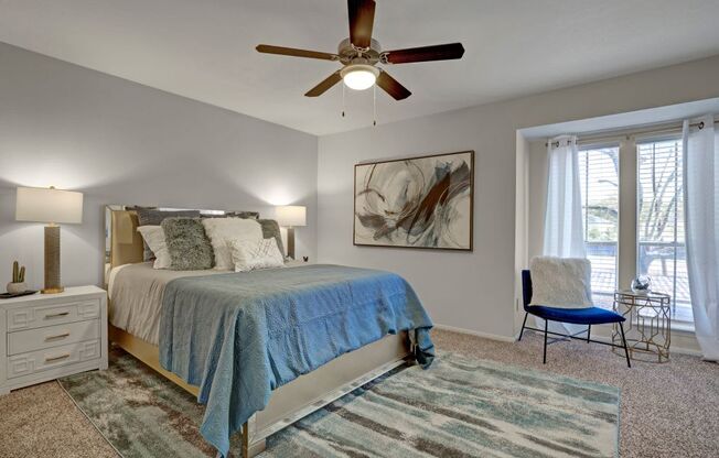 Spacious Bedroom at Latitude 2976, Houston Texas