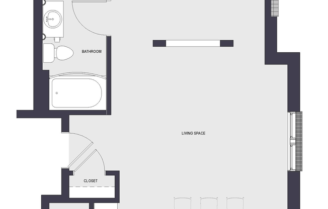1 bed, 1 bath, 835 sqft, $1,450