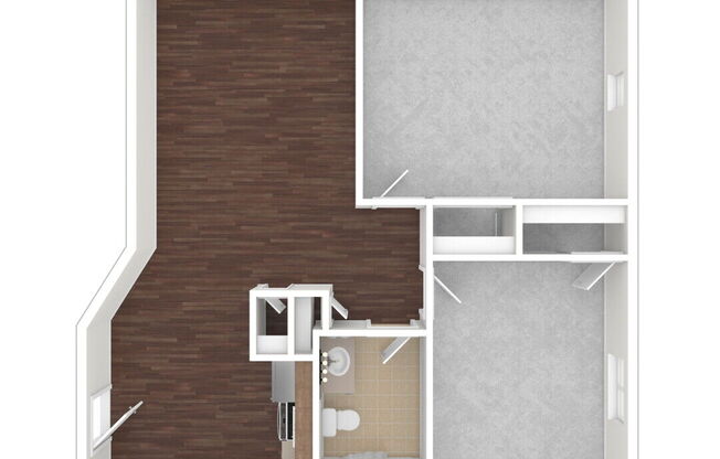 2 beds, 1 bath, 770 sqft, $2,040