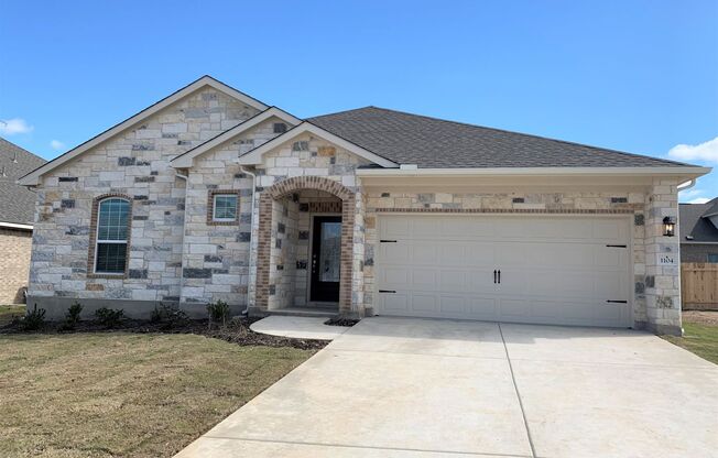 Large Single Level 4-bedroom in Oak Creek - Leander ISD