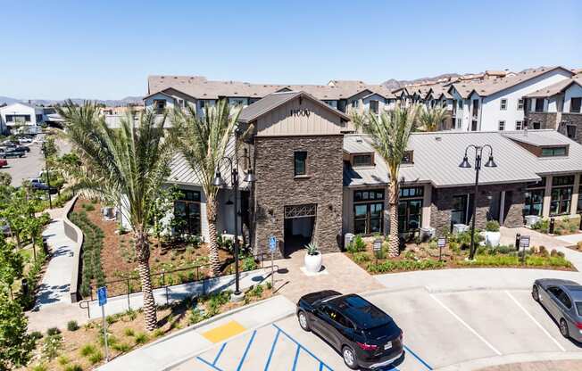 our apartments offer a parking lot for your car