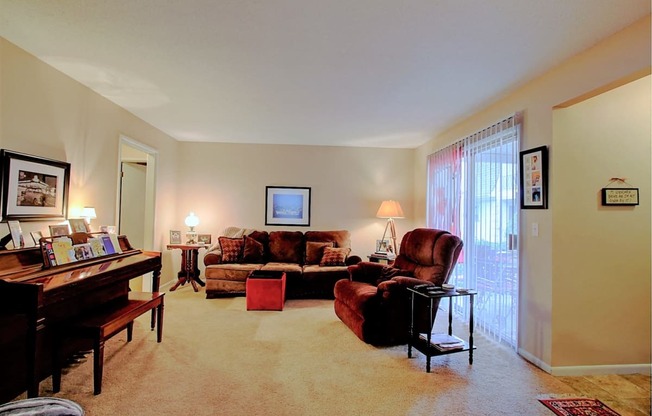 Image of living room with furniture