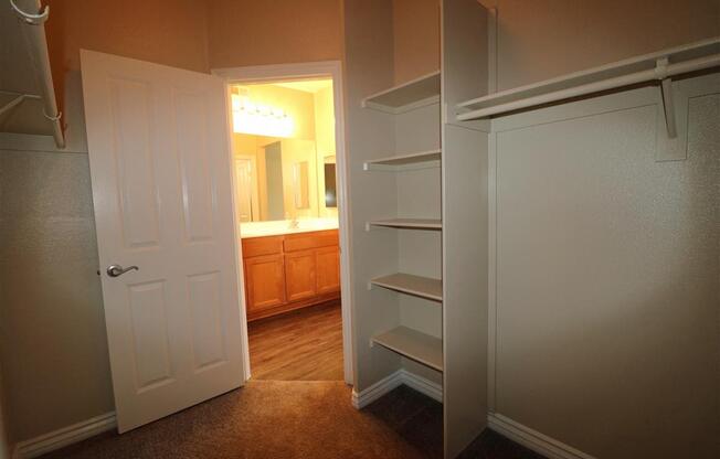 Entrance Walk-In Closets at TERRAZA DEL SOL, Rancho Cucamonga, CA