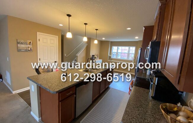 Townhome Available July 1st, Open Floor Plan, Master Suite, Bonus Room, Balcony