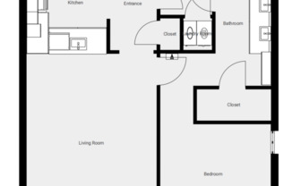1 bed, 1 bath, $2,850, Unit #125
