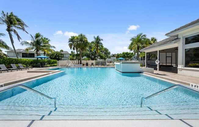 the swimming pool at the resort at longboat key club
