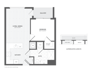 1 bed, 1 bath, 650 sqft, $2,718