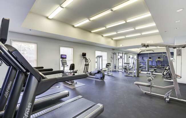 Modern Fitness Center at Clayborne Apartments, Virginia, 22314