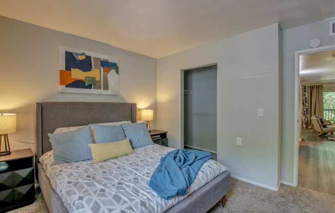 Muse Apartments in Little Rock AR bedroom