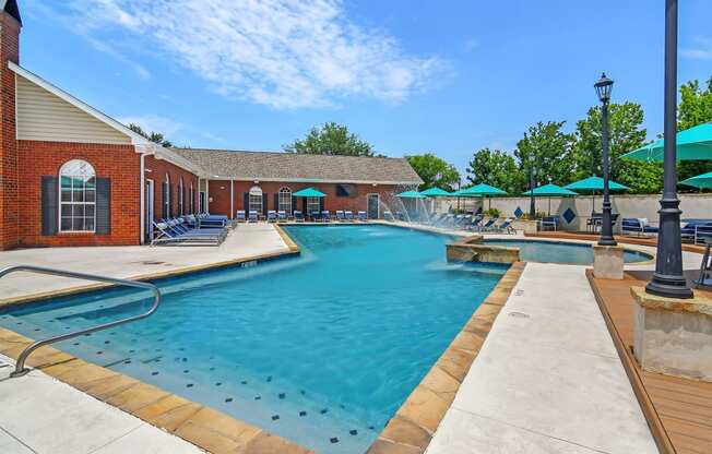 Pool at Landing Willow Bayou in Bossier City, LA