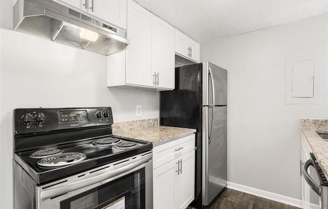 Upgraded Kitchen Stainless Steel Appliances at Pinewood Townhomes, Tucker, GA