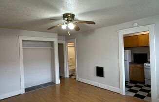 Studio, 1 bath, 418 sqft, $995, Unit 103