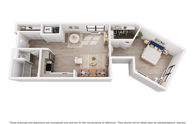 1 bed, 1 bath, 786 sqft, $2,525, Unit 343A