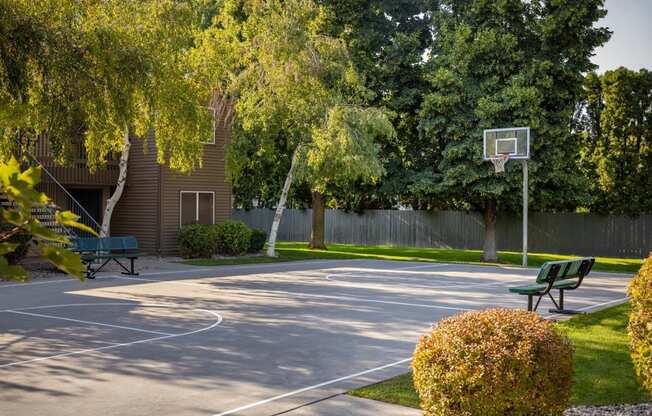 Crosspointe Apartments Basketball Court