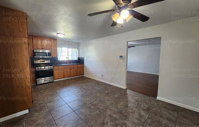 3 beds, 2 baths, $2,400