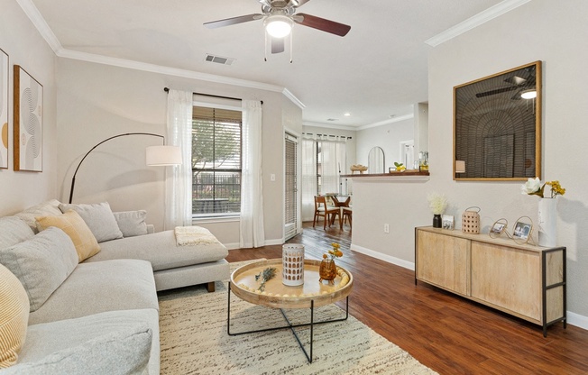 Large living rooms ready for you to entertain! at The Fairways at Star Ranch, Texas, 78634