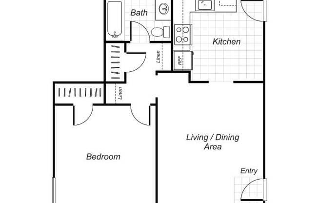 Suite A Floorplan