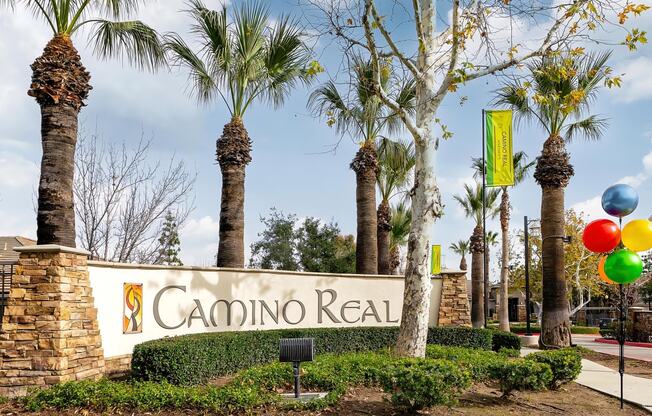 Entrance to Camino Real Community