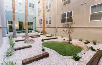Resident Hallway at The Vine on 8th, Nevada
