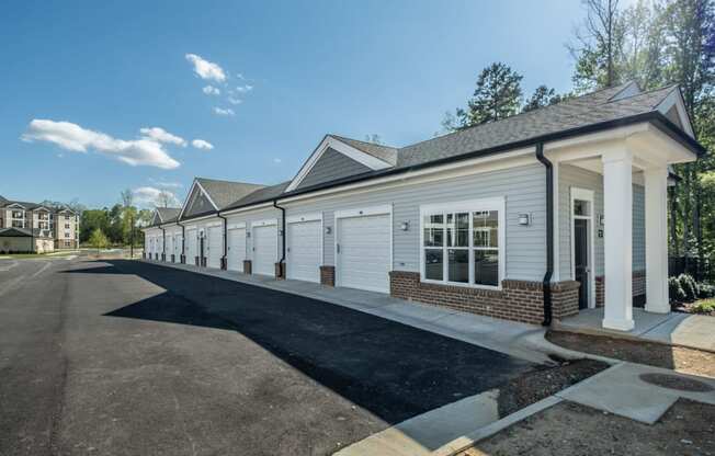 Garages Available at Abberly CenterPointe Apartment Homes by HHHunt, Midlothian, Virginia