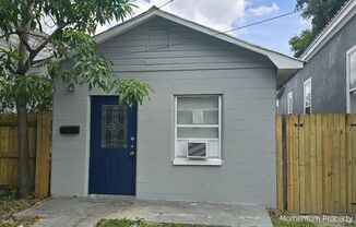 Cozy 2 bedroom/1 bathroom Single family home in the heart of Ybor! Apply for FREE This Holiday Season!
