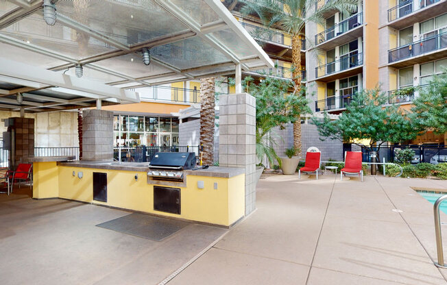 the preserve at ballantyne commons community courtyard