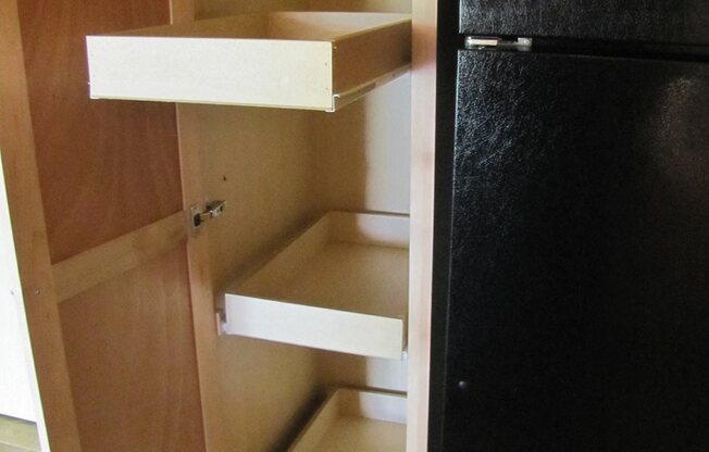 Drawers in Cabinets