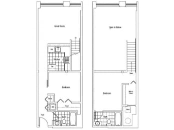 2 beds, 2 baths, 990 sqft, $2,450