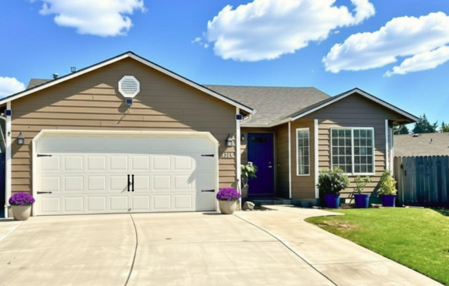 Single-Level Orchards Home with Fenced Backyard