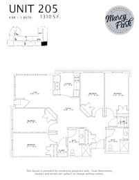 4 beds, 2 baths, 1,310 sqft, $2,699