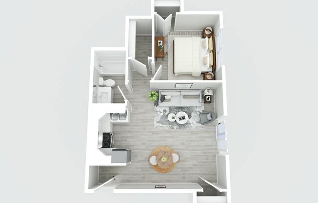 1 bed, 1 bath, 582 sqft, $1,049, Unit 2325-07