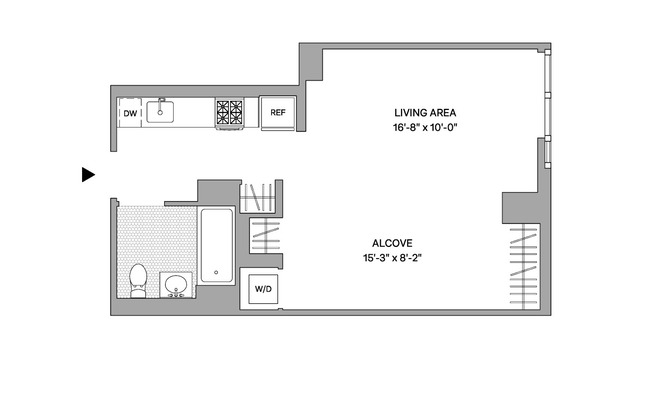 Studio, 1 bath, $3,378, Unit 741