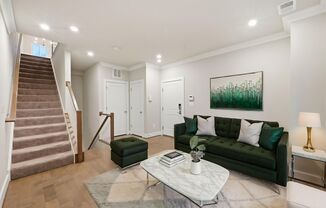 Georgia Row Townhome | 2 Bed | 2.5 Bath | 1,400 Sf | Juliet Balcony | 1 Assigned Parking Space