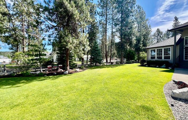 Suncrest Rental with large manicured lawn