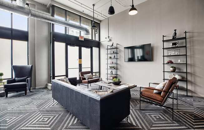 game room at The Shelby, Chicago, IL