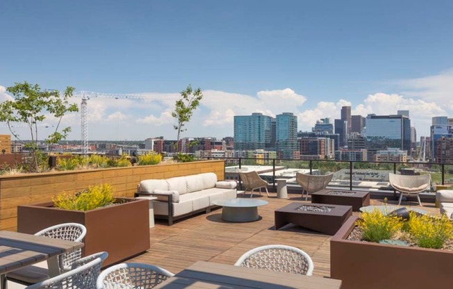 Soak in the skyline on the Modera Lohi Rooftop