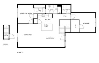 2 beds, 1 bath, 1,233 sqft, $1,799.99, Unit 191-06