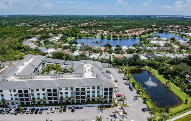 Aerial View of Property and Surrounding Area at AxisOne, Stuart, FL, 34994