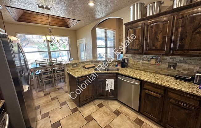 Stunning 5 bedroom 3.5 bathroom property for rent. Large backyard with pergola, pet friendly, and a perfect setup for roommates.