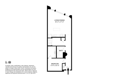 1 bed, 1 bath, 943 sqft, $1,890