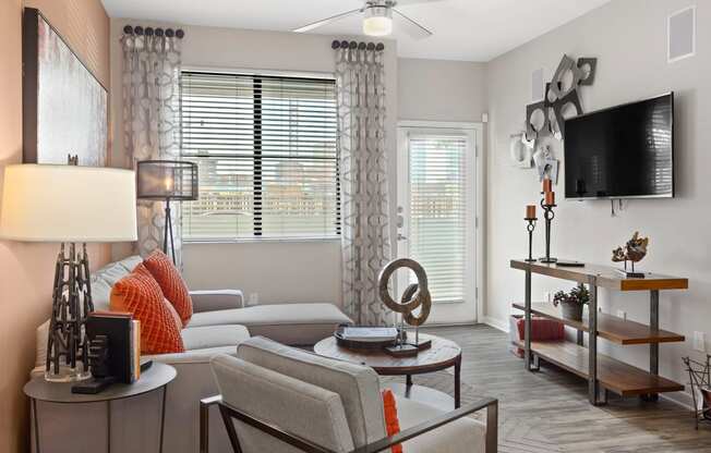 Living Room decor at 601 Pax, Phoenix, AZ, 85003